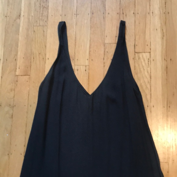 Reformation Black midi tank Dress, XS - Picture 8 of 8